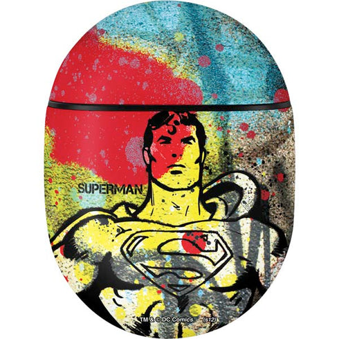 DC Comics Superman Color Splatter Google Pixel Buds Skin